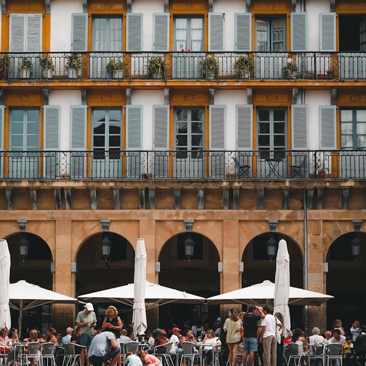 Kids playground area in Switzerland